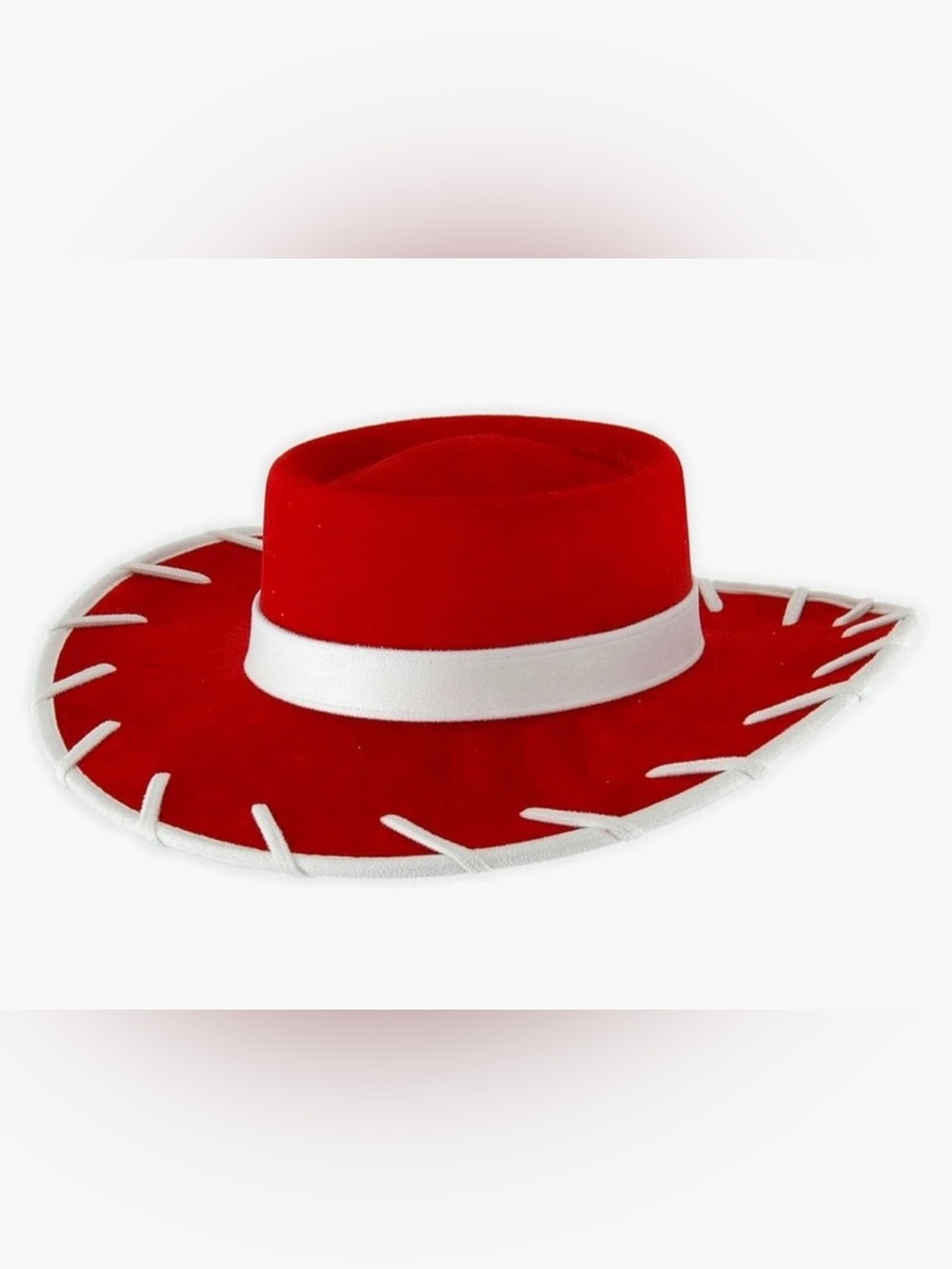 Adult Women’s Jessie Toy Story Halloween Costume Cowboy Cowgirl Hat Red Costume